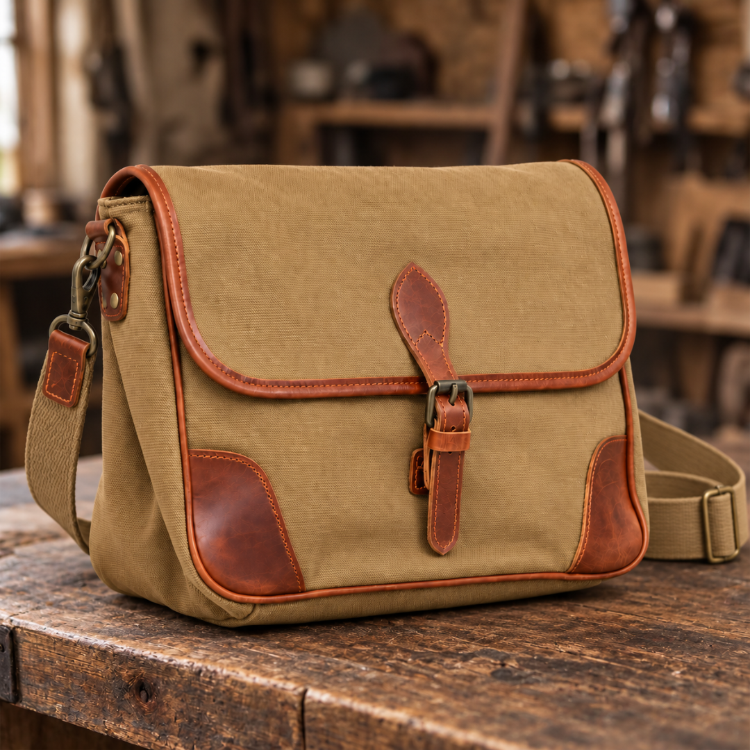 Vintage Weldon Canvas Messenger Bag