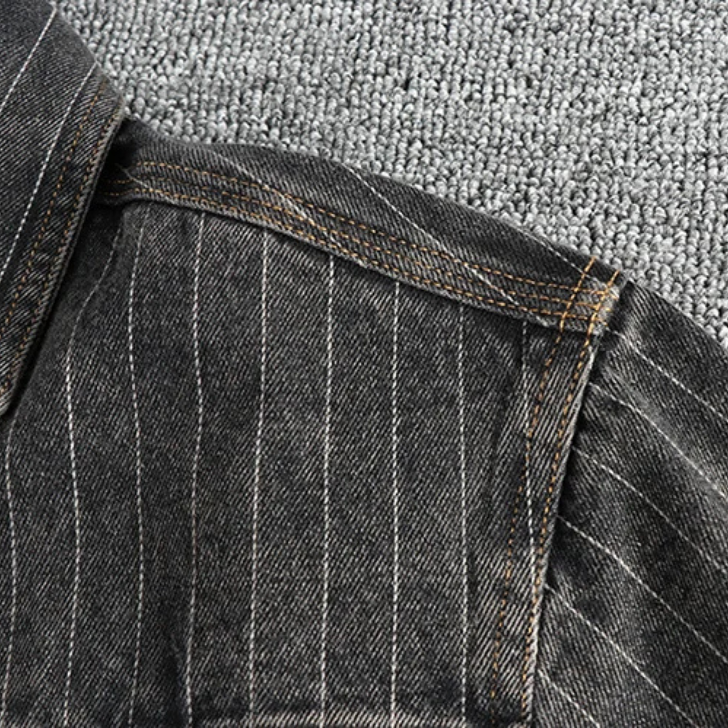 Vintage Charcoal Work Shirt