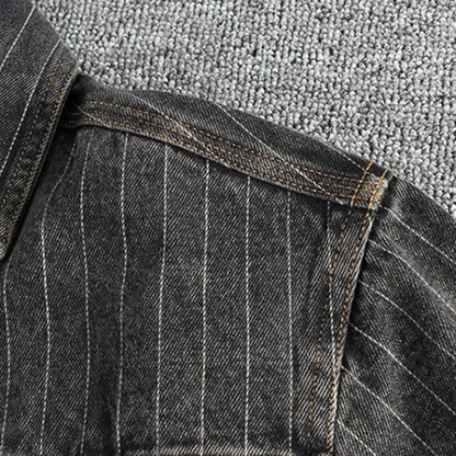Vintage Charcoal Work Shirt