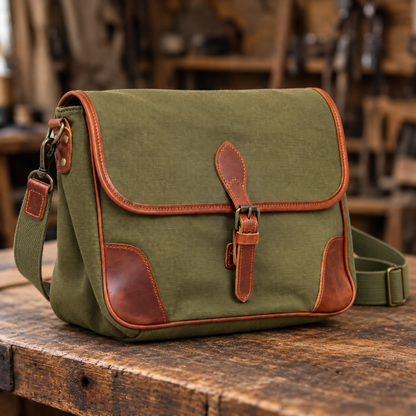 Vintage Weldon Canvas Messenger Bag