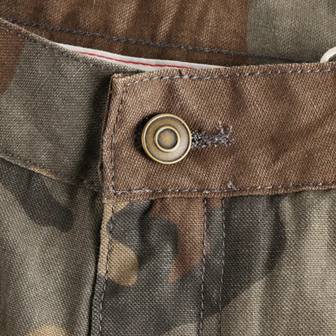 Vintage Camo Double-Knee Work Pants