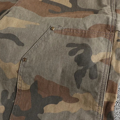 Vintage Camo Double-Knee Work Pants