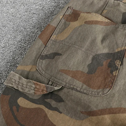 Vintage Camo Double-Knee Work Pants