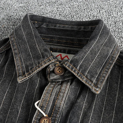 Vintage Charcoal Work Shirt