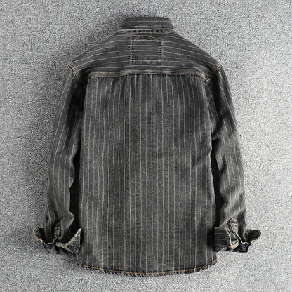 Vintage Charcoal Work Shirt
